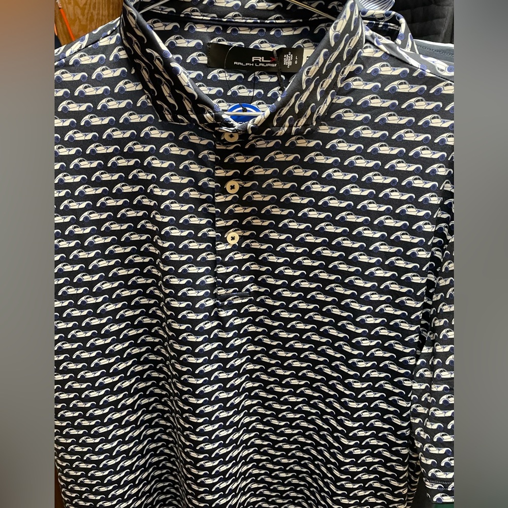 Mens RLX Golf Shirt with Gulph Mills logo